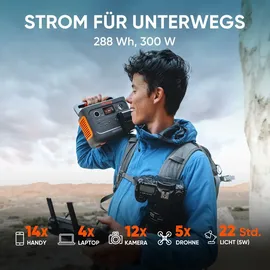 Jackery Explorer 300 Plus Tragbare Powerstation