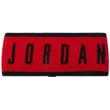 Jordan Nike Jordan Seamless Knit Headband Reversible in der Farbe Black/fire red/fire red, Maße: ONE Size,