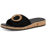 TAMARIS Pantolette Damen, Elegant schwarz,EU 39 - schwarz,