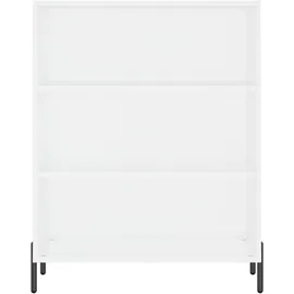 vidaXL Bücherregal 69,5 x 32,5 x 90 cm Weiß