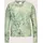 Madeleine Longpullover mit floralem Muster Grün / Weiß 44/46