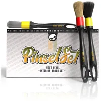 Nuke Guys Detailing Pinsel Set 3 St. für Innenraumreinigung