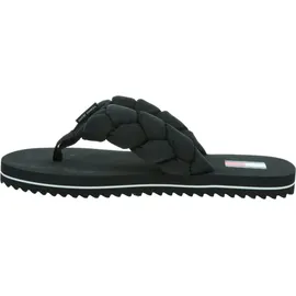 Tommy Hilfiger Braided Thong Beach Sandal Schwarz 41