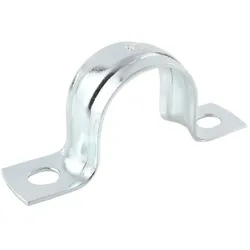 Halbschelle / Rohrschelle zweilaschig verzinkt, Durchmesser (innen):16 mm