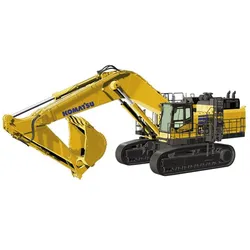 Komatsu PC1250 Bagger mit Tieflöffel Modell von NZG 1:50