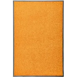 vidaXL Fußmatte 60 x 90 cm Orange