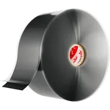 POPPSTAR selbstverschweißendes Silikonband, 11m x 50mm, Isolierband und Dichtungsband (Wasser, Luft), schwarz, 1 Rolle
