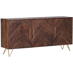 Gutmann Factory Sideboard Mantova Holz Braun Akazie