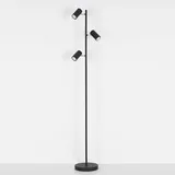 GLOBO Stehlampe 3-flg. 154,0 cm schwarz