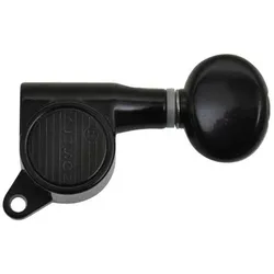 Kluson MK6LB Roundbacks 6L 45 Grad Schwarz - Mechanik