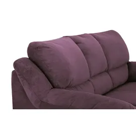 Uno Sofa 3-sitzig aus Mikrofaser Nebolo ¦ rot ¦ Maße (cm): B: 209 H: 97 T: 100.0