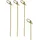 Papstar Fingerfood-Spieße Knoten 18 cm 250 Stück