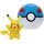 Jazwares PKW2660 - Pokémon - Clip'n'Go Poké Balls - Pikachu #9 & Guter Ball