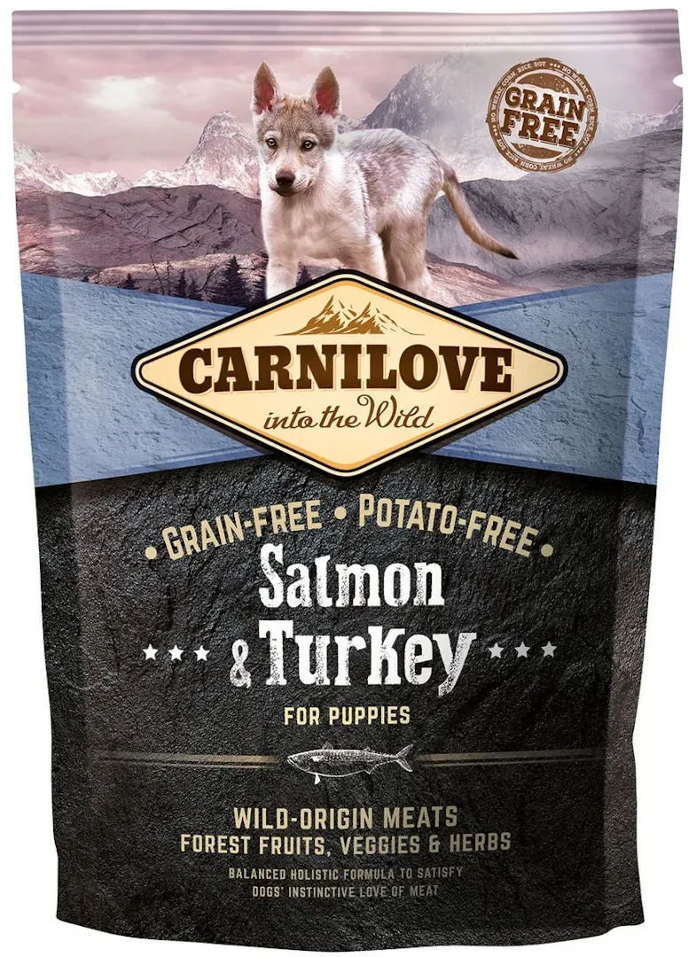 CARNILOVE Puppy Salmon & Turkey Hundetrockenfutter 4 Kilogramm