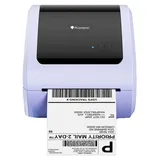INF Bluetooth Thermodrucker 203DPI ABS S USB und Ethernet für Versand weiß + lila