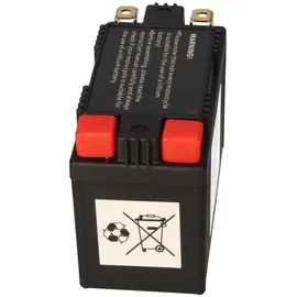 Landport Batterie LiFePO4 12,8V 48Wh für Motorrad Startbatterie ML LFP14