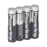 Panasonic 4x 1,5V Panasonic Alkali-Mangan LR03 AAA Micro Batterie 4er Folie