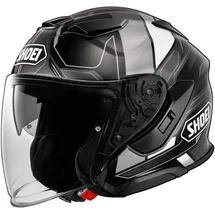 Shoei J-Cruise 3 Whizzy, Jethelm - Schwarz/Weiß/Grau - L