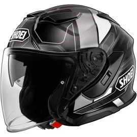 Shoei J-Cruise 3 Whizzy, Jethelm - Schwarz/Weiß/Grau - L