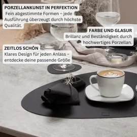 sänger Bilgola Kaffeetassen Set 12-tlg. schwarz