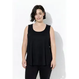 Ulla Popken T-Shirt in schwarz | Gr.: 50-52