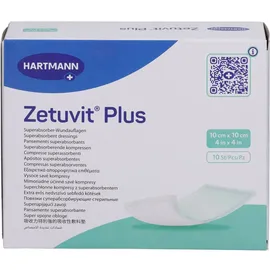 Medi-Spezial GmbH Zetuvit Plus extrastarke Saugkompresse 10 x 10 cm