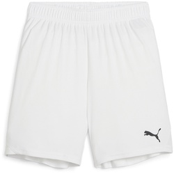 PUMA teamGOAL Shorts Kinder 04 - PUMA white/PUMA black 152