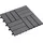 vidaXL Terrassenfliese 30 x 30 cm grau