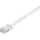 goobay CAT 6 Flach-Patchkabel, U/UTP weiß