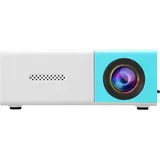 Mini-projektor, Tragbarer Mini-projektor 1080p Full Hd Unterstützt, Videoprojektor Mit Fernbedienung, Kompatibel Mit Hdmi/audio/tablet/pc/usb, Blau
