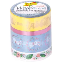 Folia Washi Tape Follow the rabbit 4er Set