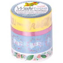 Folia Washi Tape Follow the rabbit 4er Set