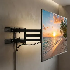 Maclean Brackets Maclean MC-760 (Wand, 30 kg, 32" - 55"), TV Wandhalterung Schwarz