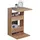 Ricoo Beistelltisch Eiche Gold Braun 35 x 60 x 40 cm
