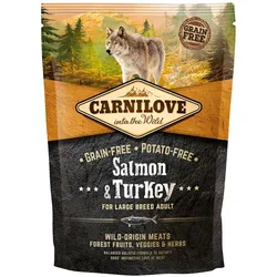 CARNILOVE Adult Large Breed Salmon & Turkey Hundetrockenfutter 1,5 Kilogramm