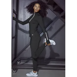 LASCANA Laufshirt Damen Schwarz XL