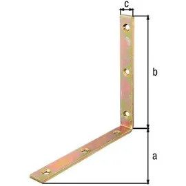GAH Alberts Balkenwinkel 160 x 160 x 20 mm