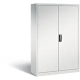 C+P Werkstattschrank mit 4 Schubladen | HxBxT 195x120x50cm | Lichtgrau von PROREGAL