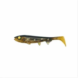 Gummiköder - Hostagevalley Shad Spotted Bullhead 22cm gold|SCHWARZ NO SIZE