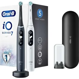 Oral-B iO Series 7 white alabaster + 2.Handstück black onyx