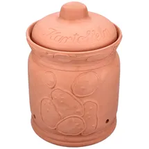 Mambocat Vorratsglas Terra Kartoffeltopf mit Deckel Ø 19,3 cm 1-tlg. Braun