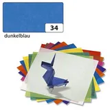 folia Transparentpapier blau 42 g/qm 25 Bogen