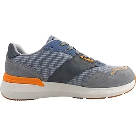 Rieker U1402 Herren Weite G Blau/Grau/Orange 44