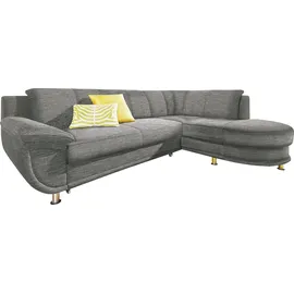 TRENDMANUFAKTUR Ecksofa »Rondo, zeitlos und elegant, OTTOs Choice, bequem, L-Form«, wahlweise mit Federkern, wahlweise mit Bettfunktion