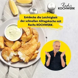 rachs kochwerk Heißluftfritteuse Digital 4L mit Erinnerungsfunktion | schwarz matt
