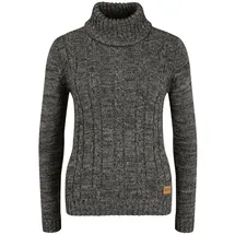 Oxmo Rollkragenpullover Schwarz L