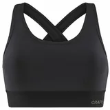 Craft Training wattierter Sport-BH Damen 999000 black L