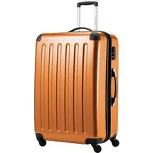 HAUPTSTADTKOFFER Alex 4-Rollen 75 cm / 100-119 l orange mit TSA