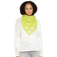 Cartoon mit Applikation in neon Yellow | Gr.: onesize