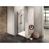 Dusbad Vital 2 Duschkabine mit Pendeltür 90 x 200 cm Gold/ESG-Glas